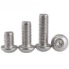 M3 Round Head Hexagon Socket Screw Set With Nut