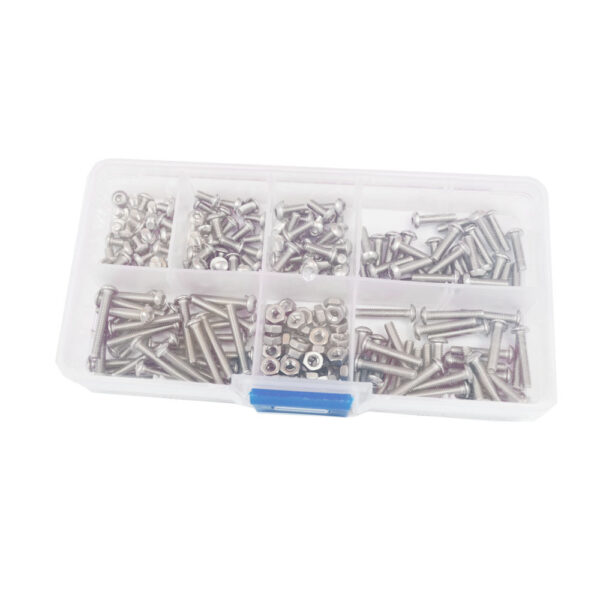 M3 Round Head Hexagon Socket Screw Set With Nut