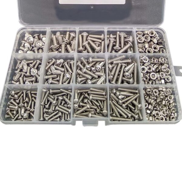 Round Head Bolt Nut Stainless Steel 304 Screw Mounting Hardware