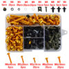 Car And Motorcycle Fairing Windshield Screw Fittings