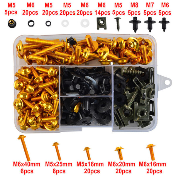 Car And Motorcycle Fairing Windshield Screw Fittings